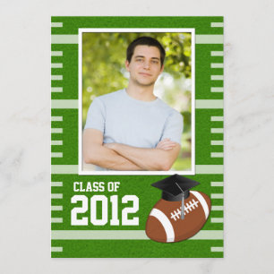 Invitación Clase de la graduación 2012 del fútbol