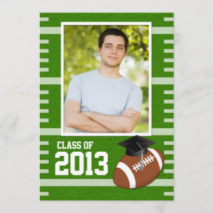 Invitación Clase de la graduación 2013 del fútbol