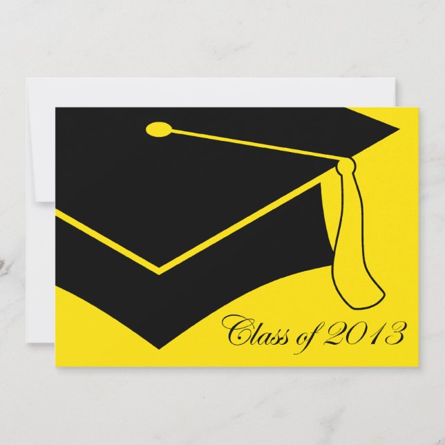 Invitación clase de límite de graduación de 2013 (Anverso)