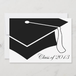 Invitación clase de límite de graduación de 2013