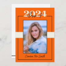 Clase de Partido de Graduación Negra y Naranja 202