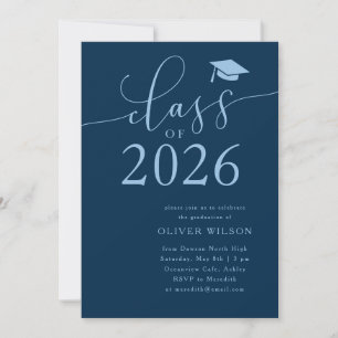 Invitación Clase del Partido de Graduación de la Marina de 20