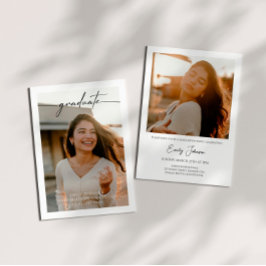 Invitación Clase Del Partido De Graduación Fotográfica 2024