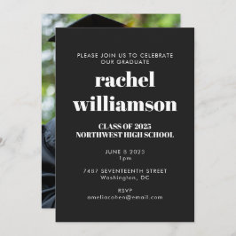 Invitación Clase del Partido de Graduación Fotográfica de 202