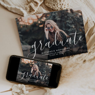 Invitación Clase fotográfica del Partido de Graduación por Su