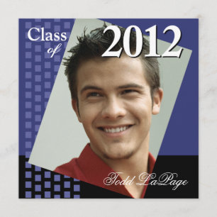 Invitación Clase fresca intrépida del fiesta 2012 de la foto