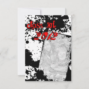 Invitación clase grunge de 2012