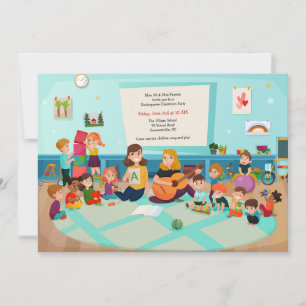 Invitación Clase Kindergarten