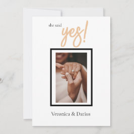 Invitación Clase Minimalista Simple Compromiso Personalizado