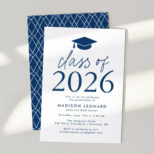 Invitación Clase moderna del Partido de Graduación Naval 2025