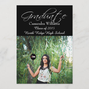 Invitación Clase personalizada de graduación del mayor 20xx