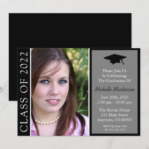 Invitación Clase Tradicional De 2022 Invito De Graduación (Ne