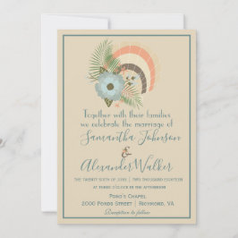 Invitación Clase Tropical Seashell