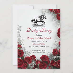 Invitación Clásica a una Fiesta del Derby de Kentu