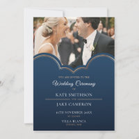 Invitación Clásica de Ahorro de Fecha de Boda en A