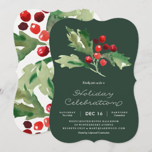 Invitación clásica de la celebración de días