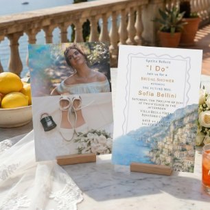 Invitación Clásica Estética Moderno Italiano Desayuno Nupcial