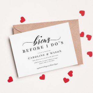 Invitación Clásica se estrena antes de la ducha de novia de l