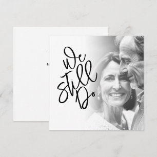 Invitación Clásico Aún Vemos Foto De Fiesta De Renovación