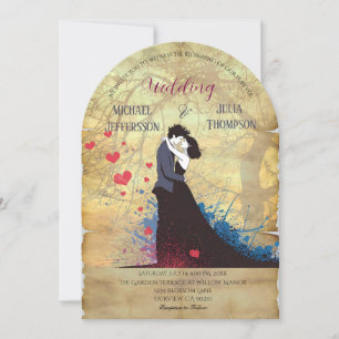 Invitación Clásico de inspiración francesa La Dolce Vita de l