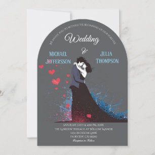 Invitación Clásico de inspiración francesa La Dolce Vita de l