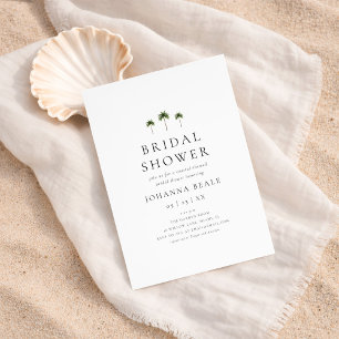 Invitación Clásico Desfile de Novia Minimalista de Palma Cost