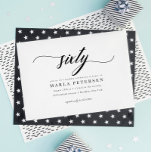 Invitación Clásico elegante caligrafía Script 60º cumpleaños<br><div class="desc">Clásico Elegante guión de caligrafía 60º cumpleaños invitación</div>