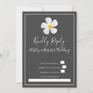 Invitación Clásico formal moderno, blanco sobre gris oscuro,