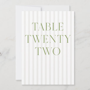 Invitación Clásico Sage Green & Beige Boda 22