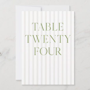 Invitación Clásico Sage Green & Beige Boda 24