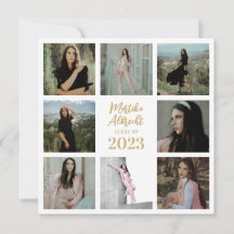 Clásico y blanco simple | Graduación fotográfica