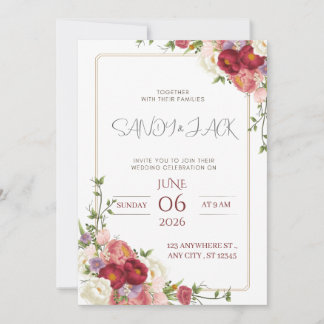 Invitación Clásico y Elegante