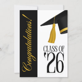 Invitación Class of 2026 Graduation Party Invitation