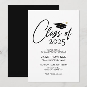 Invitación Class of Modern Graduation Invitation