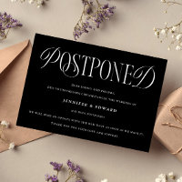 Classic Elegance Posponing Boda Update Black