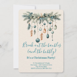 Invitación Classic Tis the Season Holiday Gathering