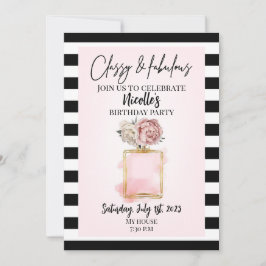 Invitación Classy and Fabulous invite