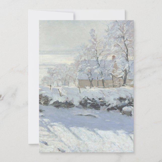 Invitación Claude Monet, el pastel (Anverso)