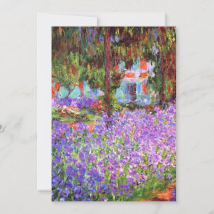 Invitación Claude Monet Garden
