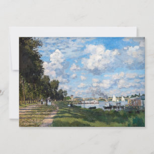 Invitación Claude Monet - La Cuenca en Argenteuil