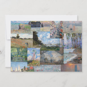 Invitación Claude Monet - Patchwork