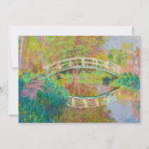 Claude Monet - Puente de futbol japonés, Giverny