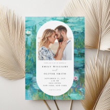 Claude Monet Water Lilies Boda de fotografía