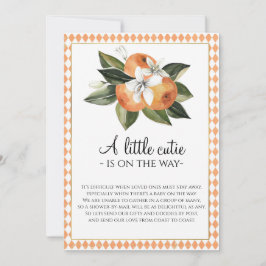 Invitación Clementine Baby Shower