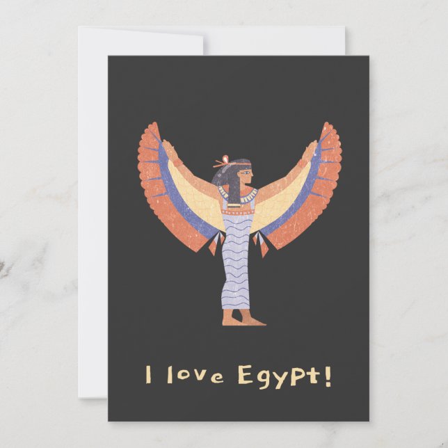 Invitación Cleopatra. (Anverso)