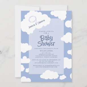 Invitación Cloud 9 Padres de Baby Shower para ser Fiestas ama