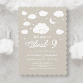 Invitación Cloud Baby Shower