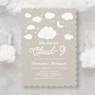 Invitación Cloud Baby Shower
