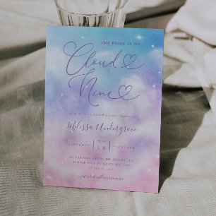 Invitación Cloud Nueve Romantic Bridal Shower