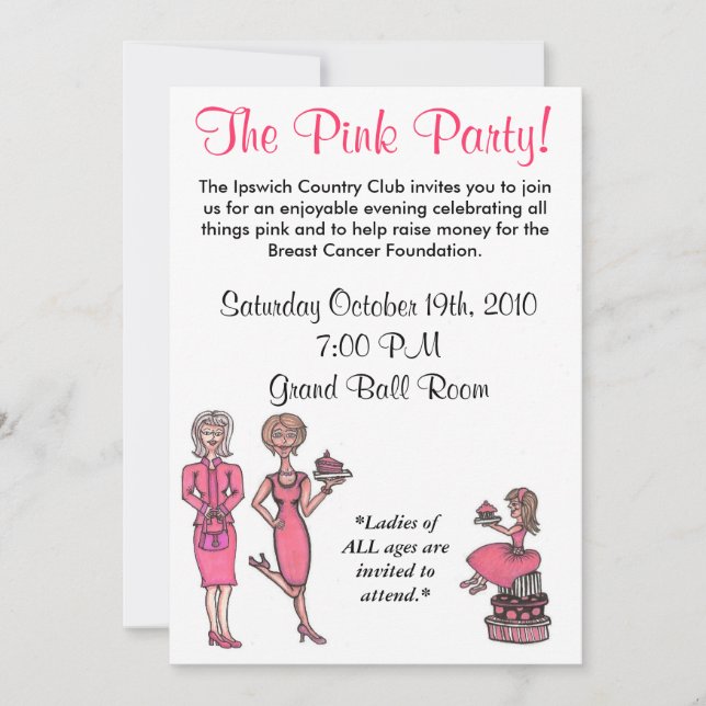 Invitación Club Campestre (Anverso)